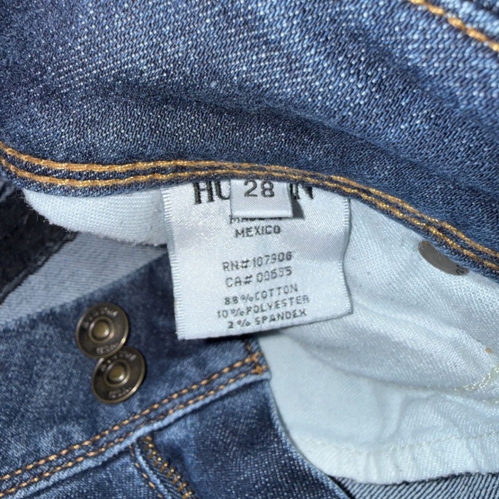 Hudson Jeans Collin Flap Skinny - Dark Blue - Picture 6 of 7